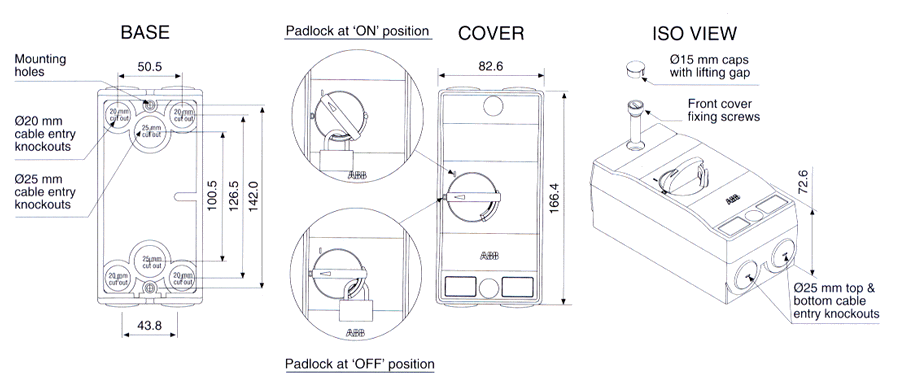 Electrical Isolator Size
